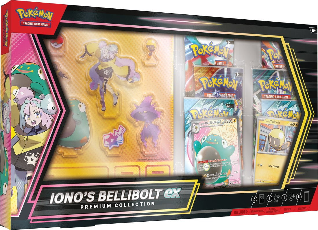 Pokemon: Iono's Bellibolt ex Premium Collection