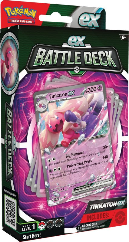 Pokemon: Chien-Pao or Tinkaton ex Battle Deck