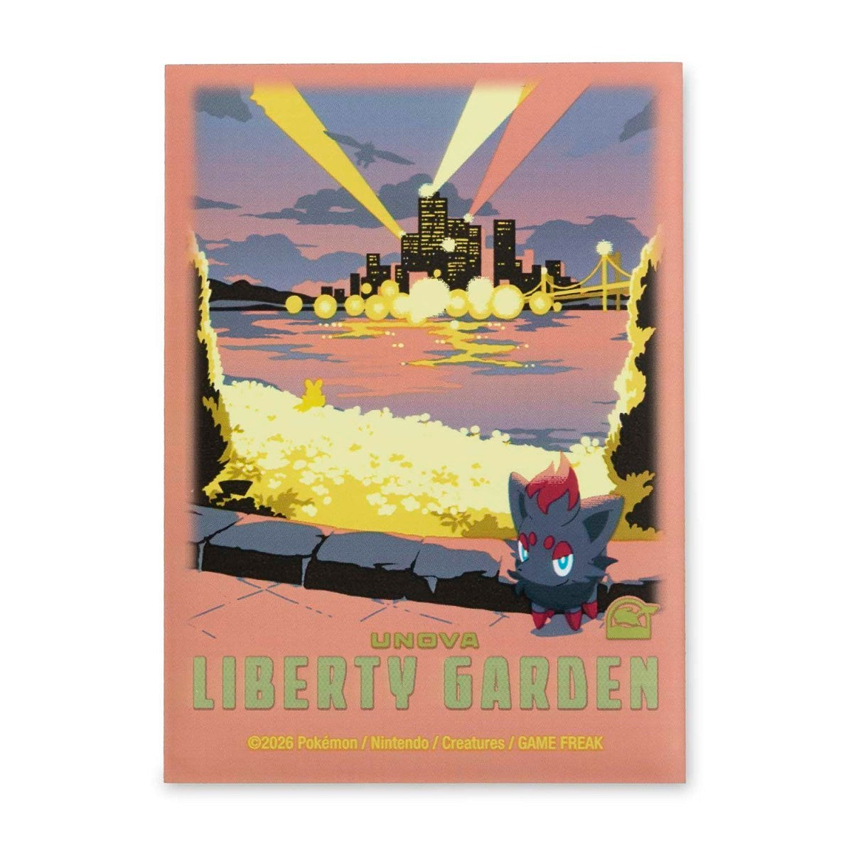 pokemon individual card sleeves Pikachu & Lightning Individual Card Sleeve Pokemon Center Japan Original