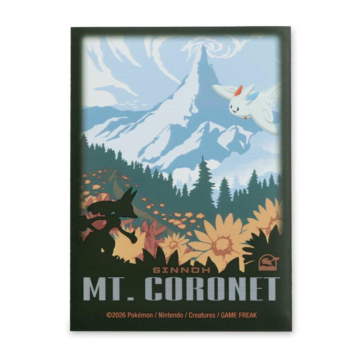 Pokémon Card Sleeve - Sinnoh Explore Sleeve (Single Sleeve)