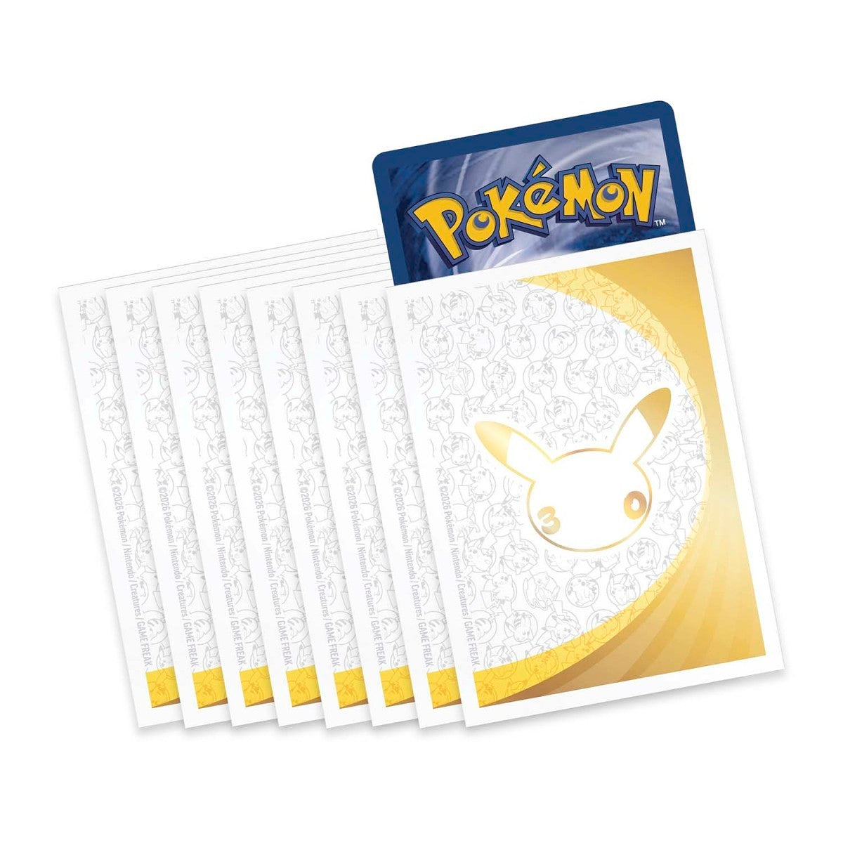 Pokémon Card Sleeve - ME: 30th Celebration Etb sleeves Pack (65 sleeves)