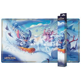 Lorcana: Hyperia City Playmat - Snowboarding Stitch