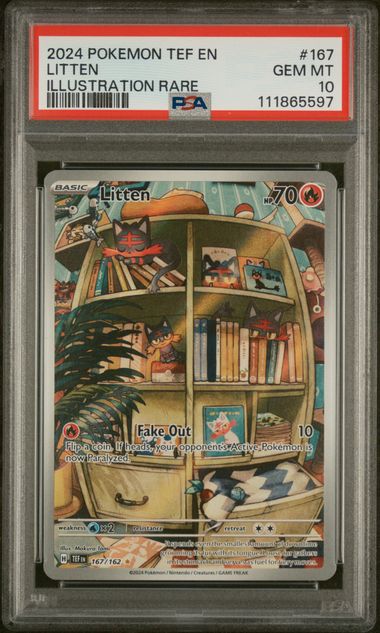 Litten Temporal Forces 167/162 PSA 10