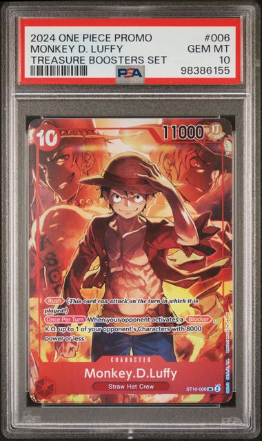Monkey.D.Luffy Promo ST10-006 PSA 10