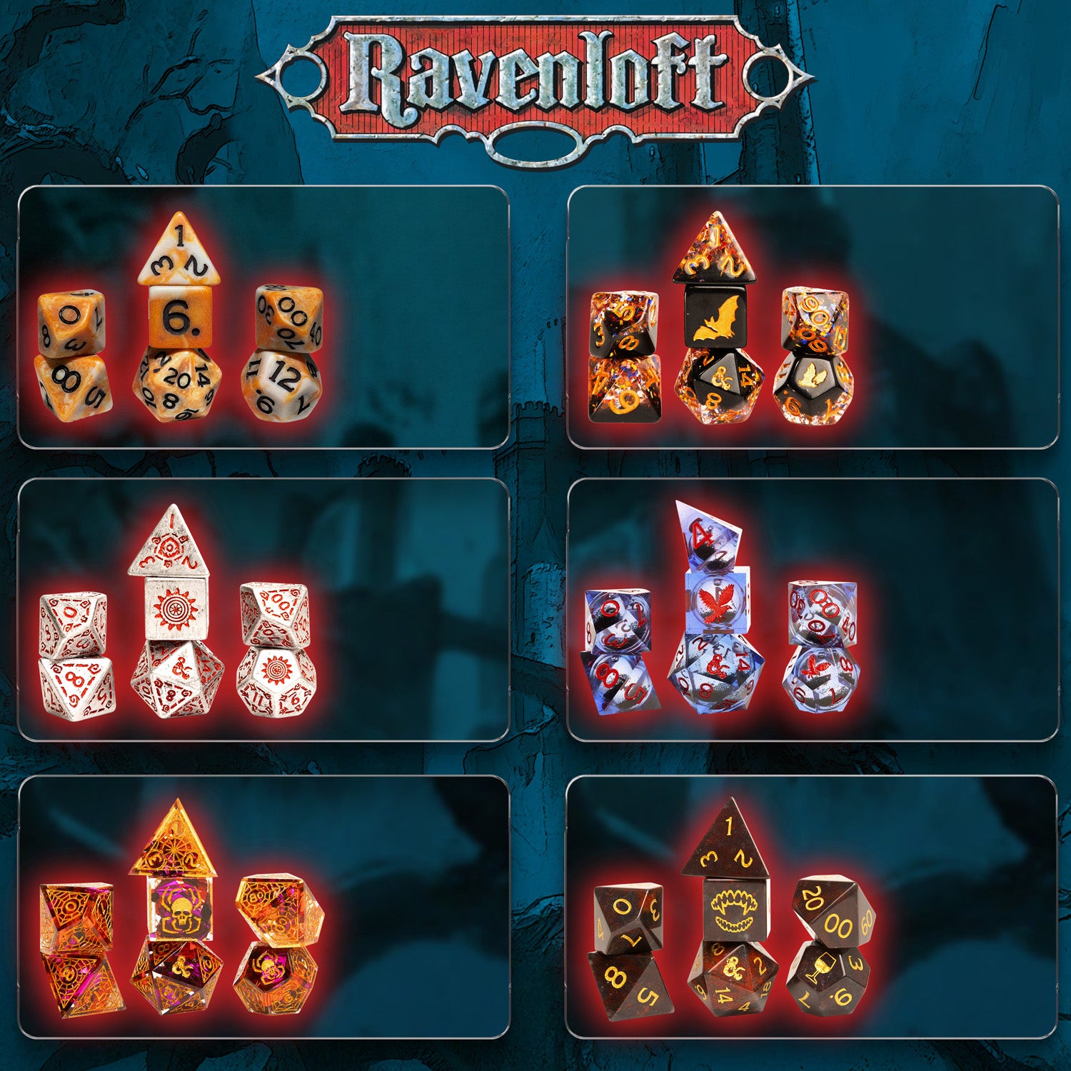 Sirius Dice: D&D Ravenloft - Castle Ravenloft Treasure Pack