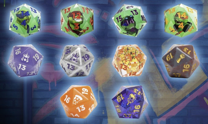 Sirius Dice: Magic The Gathering - Teenage Mutant Ninja Turtles Treasure Pack