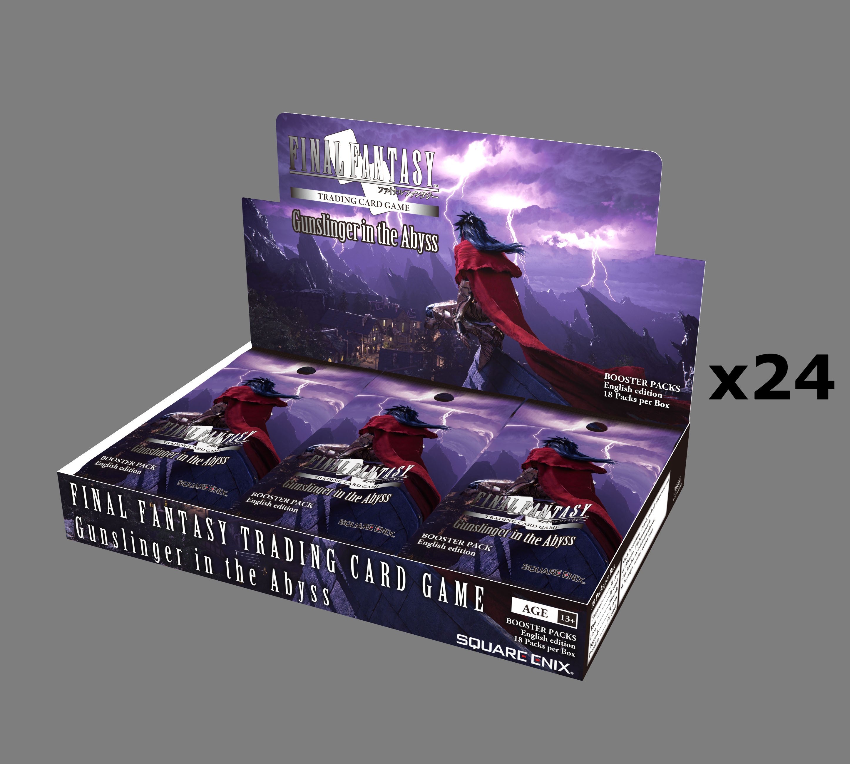 final fantasy booster box case Final Fantasy: Gunslinger in the Abyss Booster Box Master Case