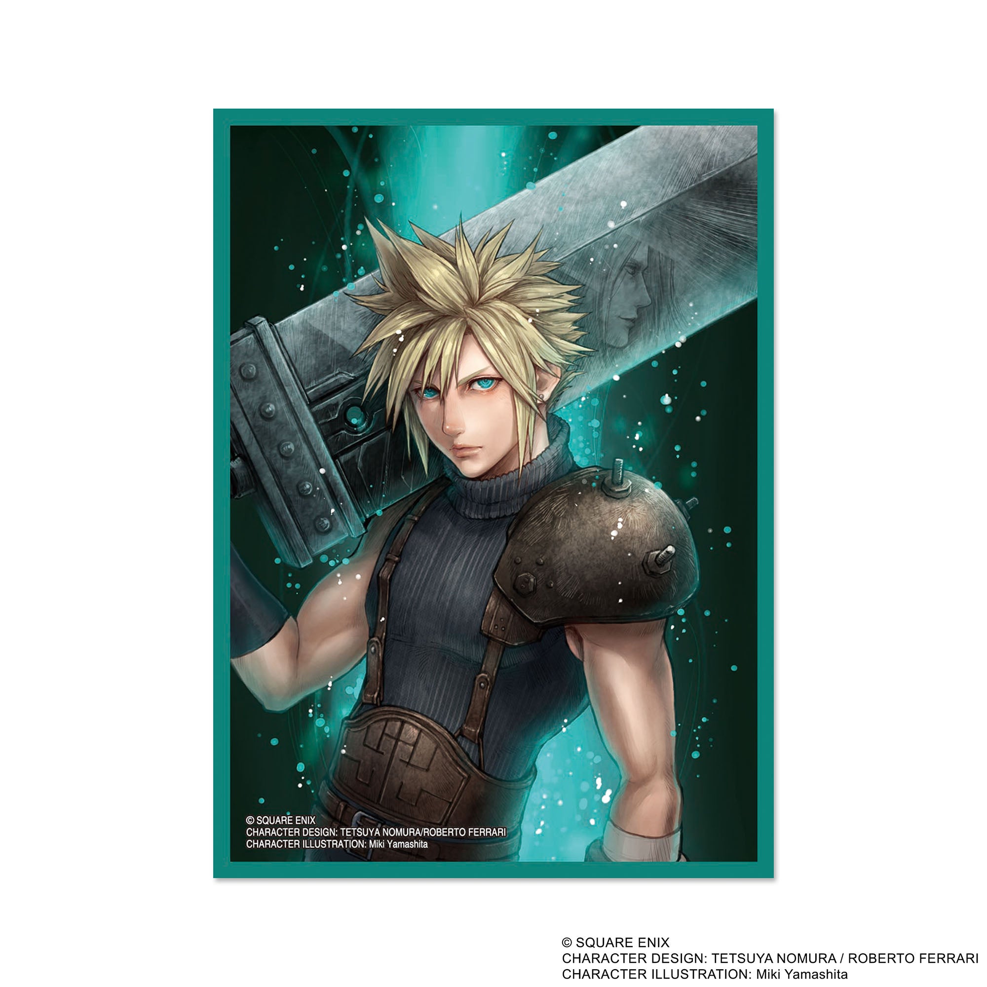 Final Fantasy: 100ct Official Sleeves - Cloud