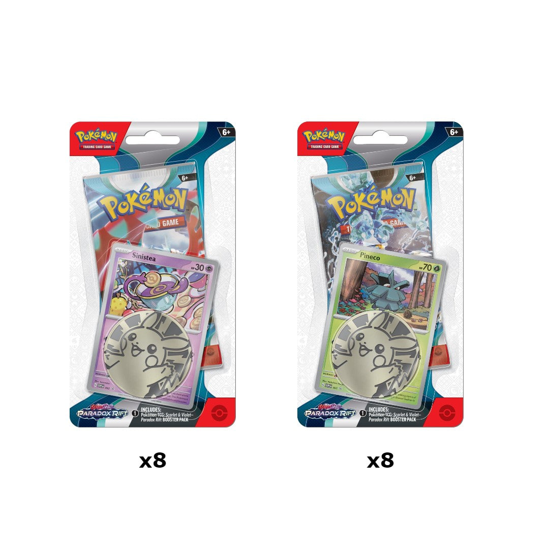 Pokemon: Paradox Rift - Single Pack Blister (Case of 16)