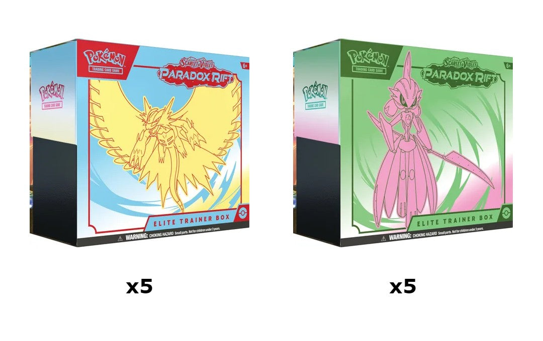 Pokemon: Paradox Rift - Elite Trainer Box Case