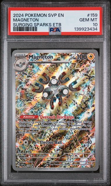Magneton Scarlet & Violet Black Star Promos SVP 159 PSA 10