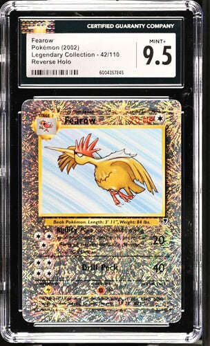 Fearow Reverse Holo Legendary Collection 42/110 CGC 9.5