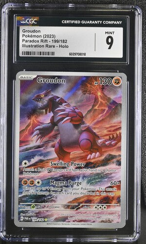 Groudon Paradox Rift 199/182 CGC 9