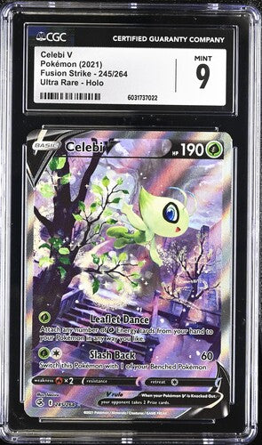 Celebi V Fusion Strike 245/264 CGC 9