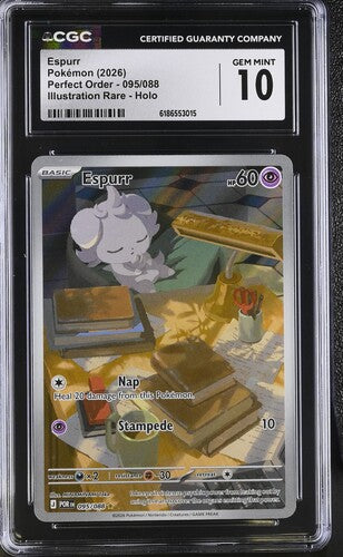 ESPURR IR PERFECT ORDER 095/08 CGC 10