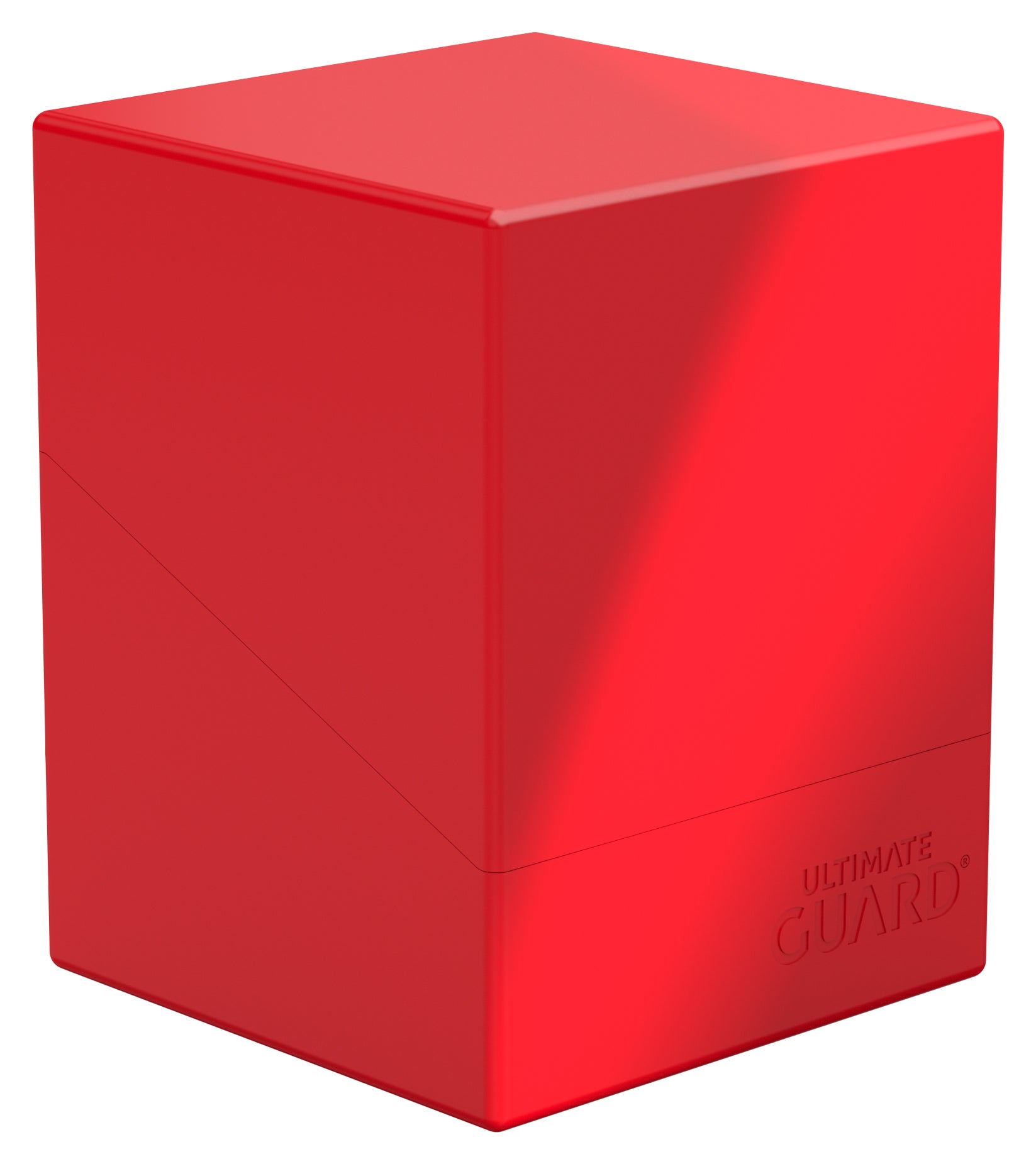 Ultimate Guard: Boulder 100+ Solid Red