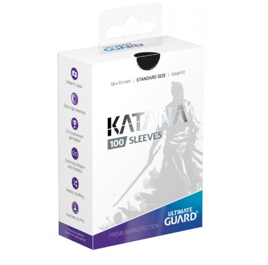 Ultimate Guard: Katana Sleeves 100ct - Black