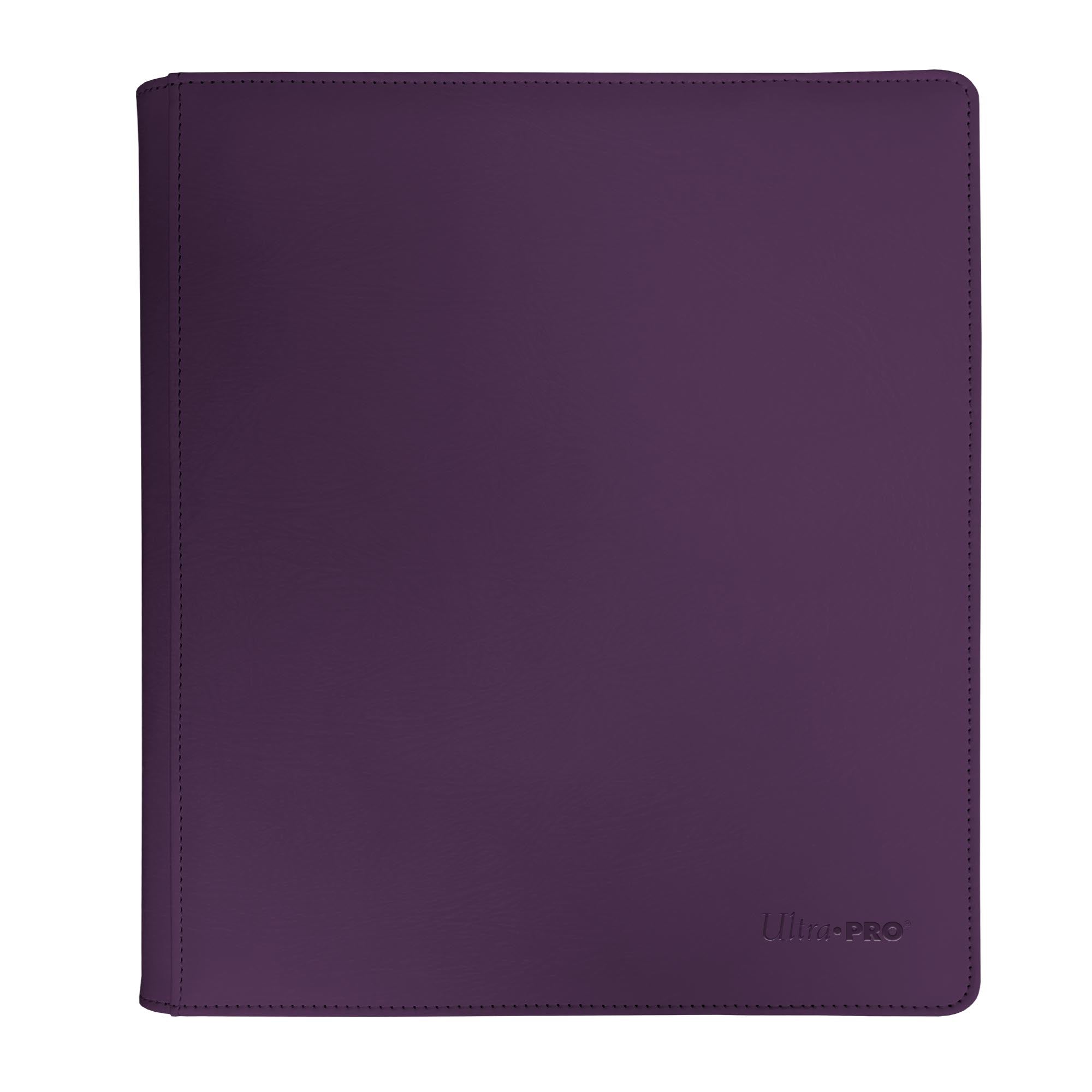 Ultra PRO: 12-Pocket Zippered PRO-Binder - Vivid (Midnight Plum)