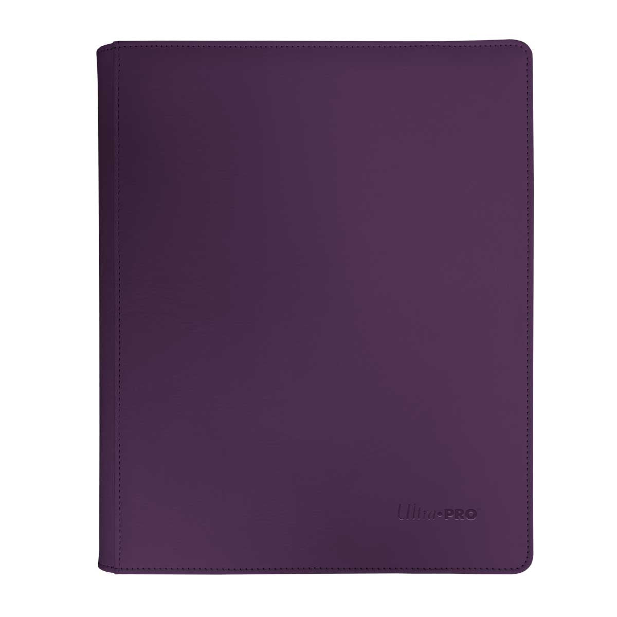 Ultra PRO: 9-Pocket Zippered PRO-Binder - Vivid (Midnight Plum)