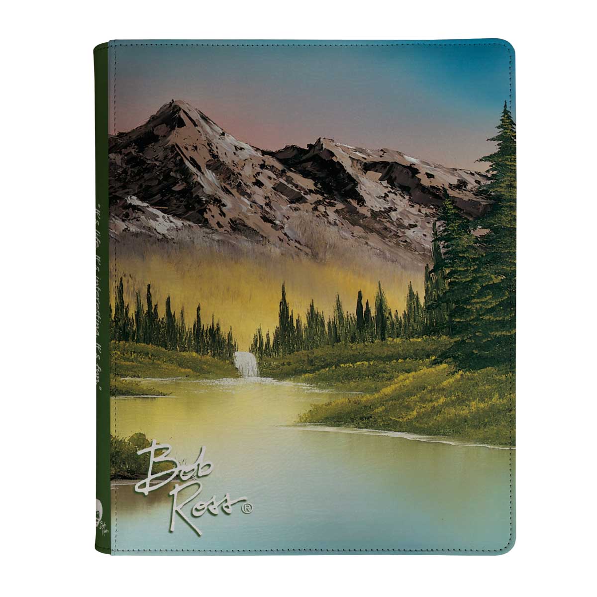 Ultra PRO: 9-Pocket Zippered PRO-Binder - Bob Ross Collection (Mountain Retreat)
