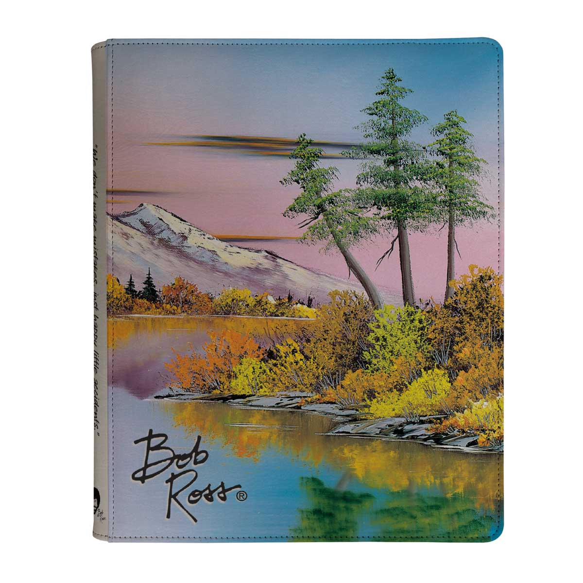 Ultra PRO: 9-Pocket Zippered PRO-Binder - Bob Ross Collection (Mighty Mountain Lake)