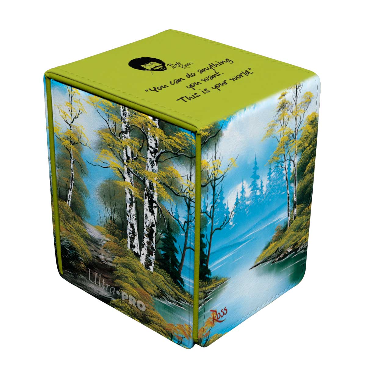 Ultra PRO: Alcove Flip Deck Box - Bob Ross Collection (Lakeside Path)