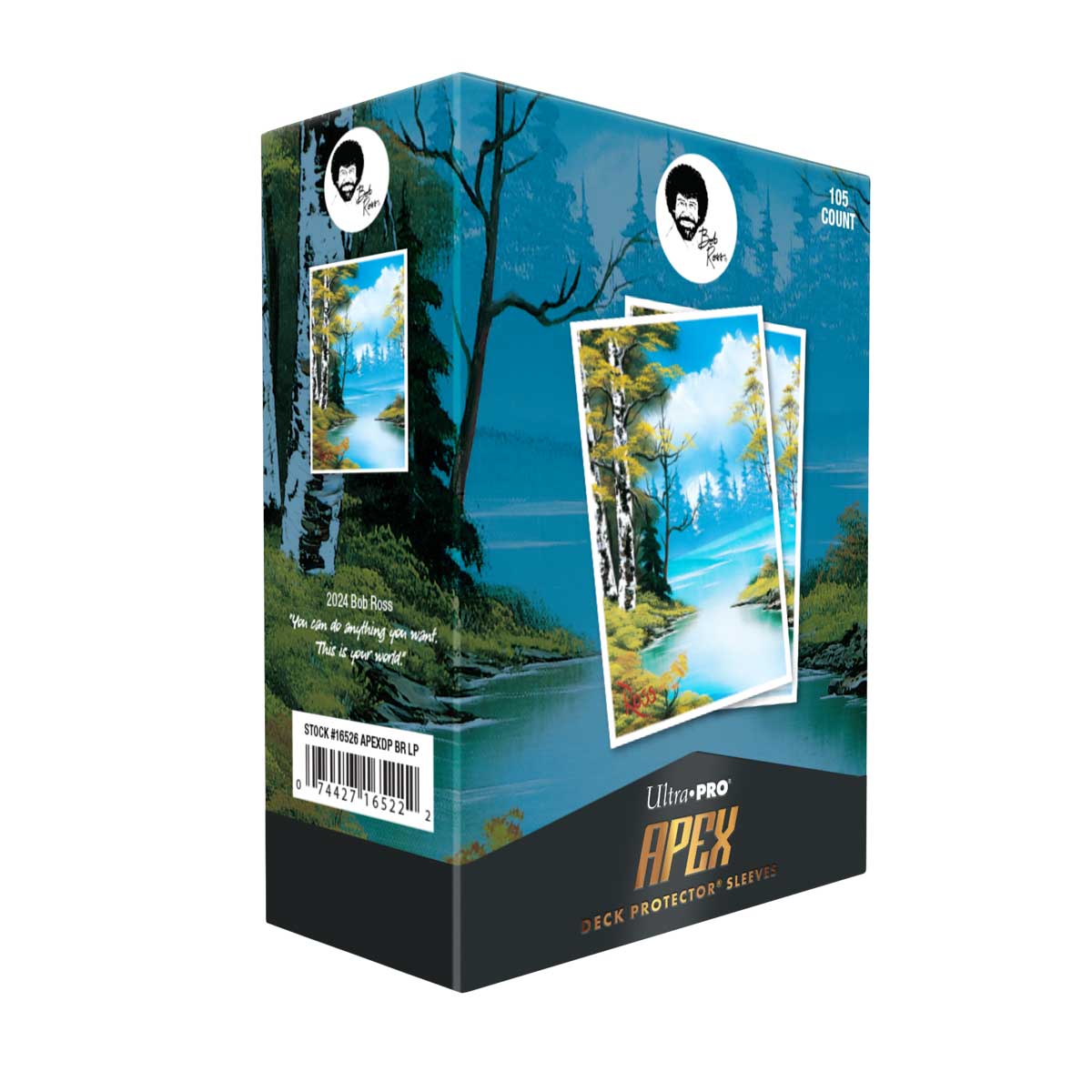 Ultra Pro - Apex Sleeves 105ct - Bob Ross Collection (Lakeside Path)