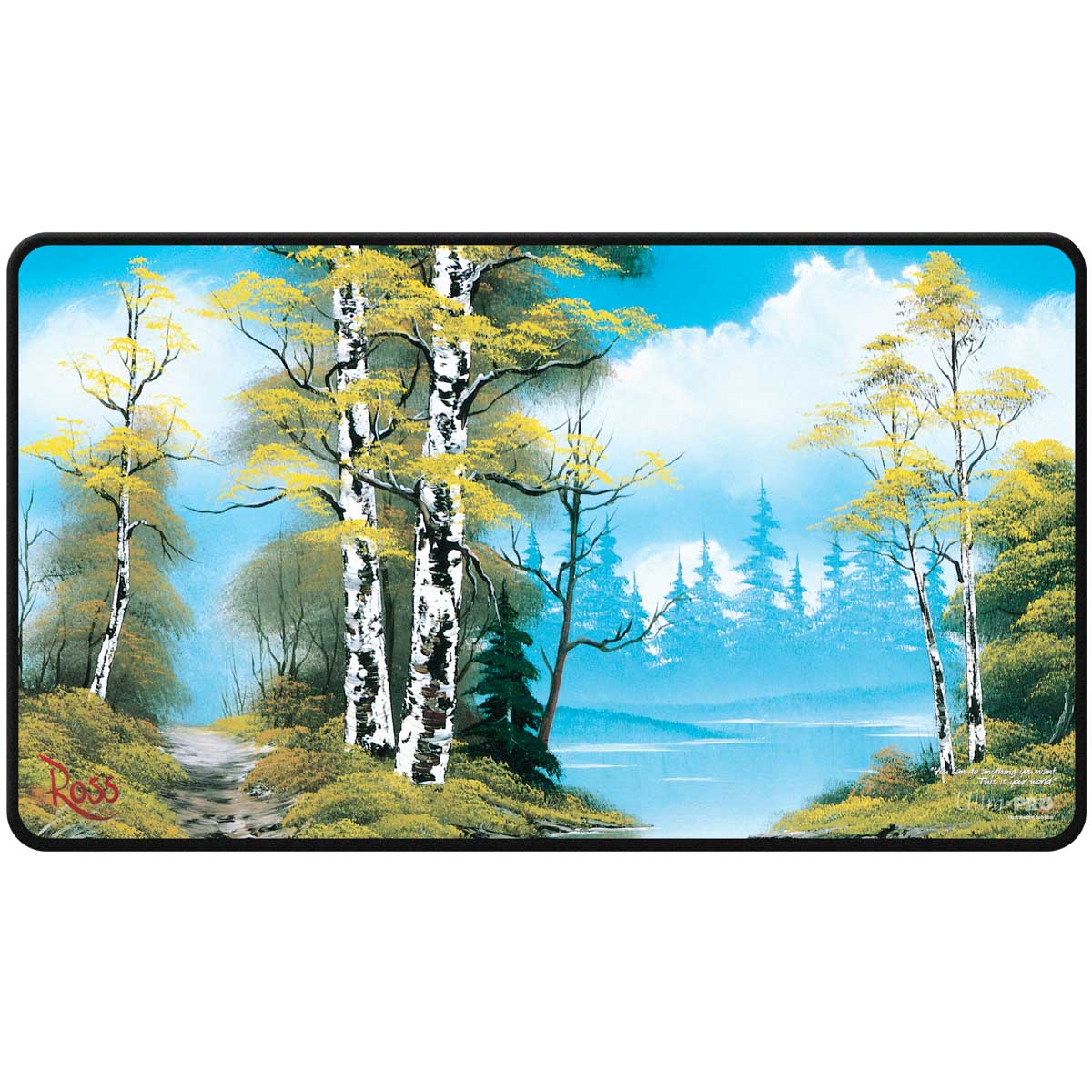 Ultra PRO: Playmat - Bob Ross Collection (Lakeside Path)