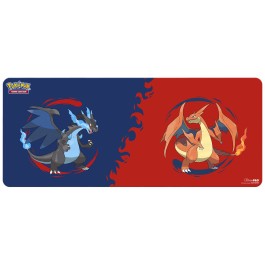 Ultra PRO: Playmat - Pokemon (Mega Charizard X and Y) (6ft Table)