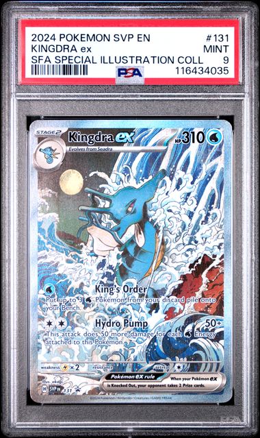 Kingdra ex Promo SVP 131 PSA 9