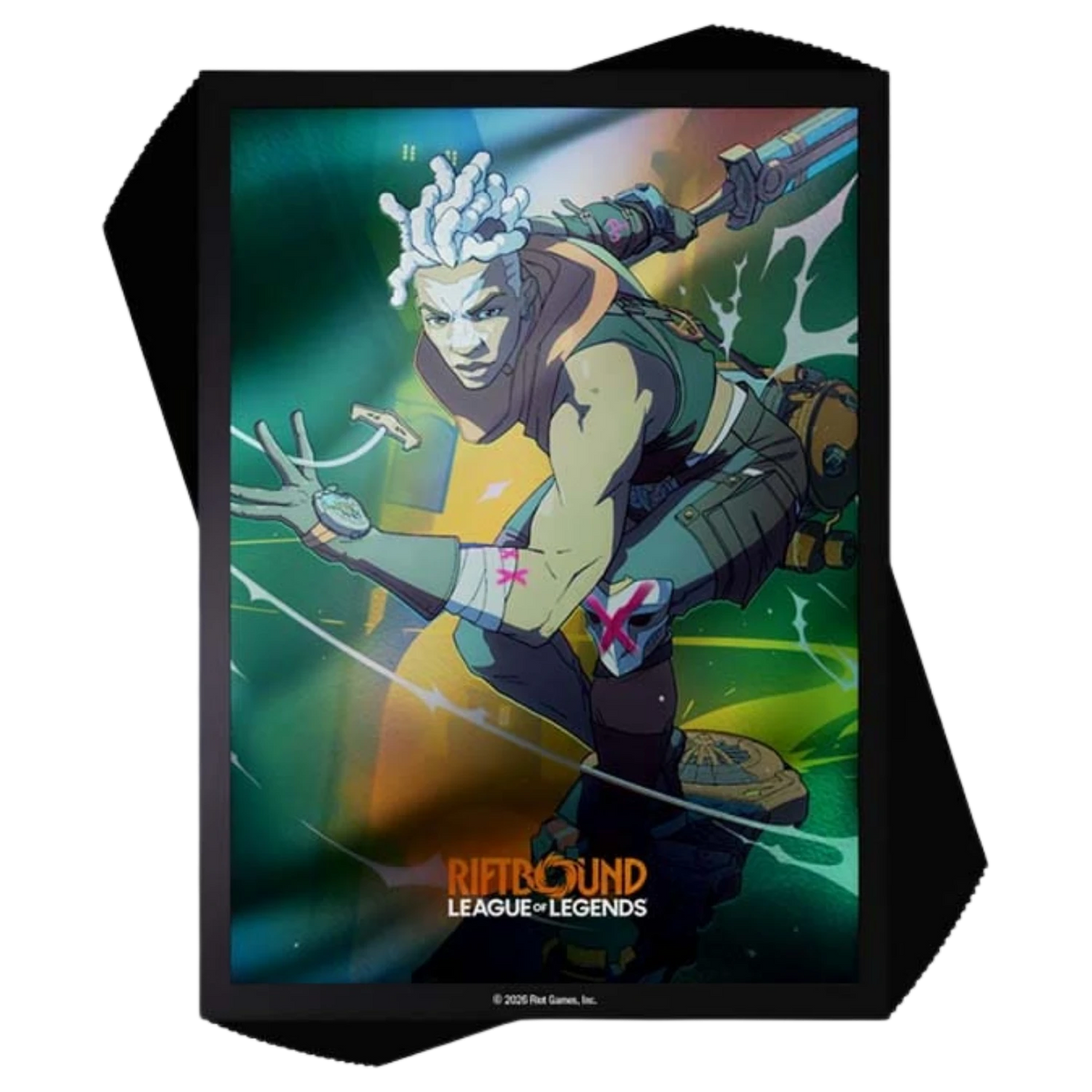 RiftBound League of Legends: 100ct Official Sleeves - Ekko, Boy Who Shattered Time