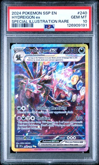 Hydreigon ex Surging Sparks 240/191 PSA 10
