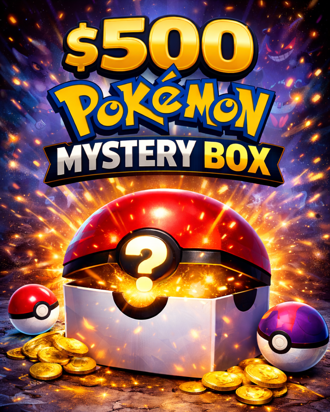 $500 Pokémon Mystery Box