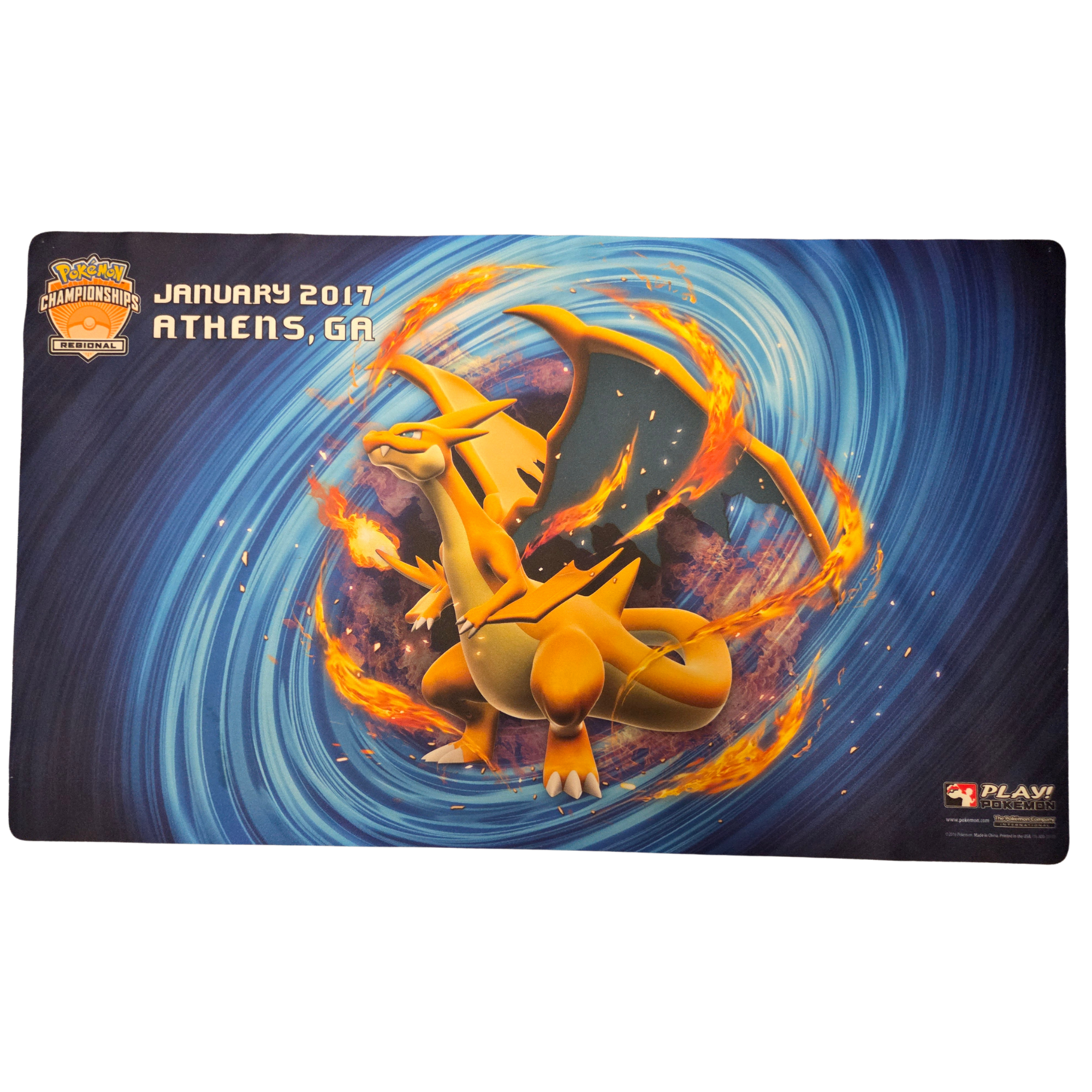 Pokemon 2017 Athens Regional Championships Charizard Playmat