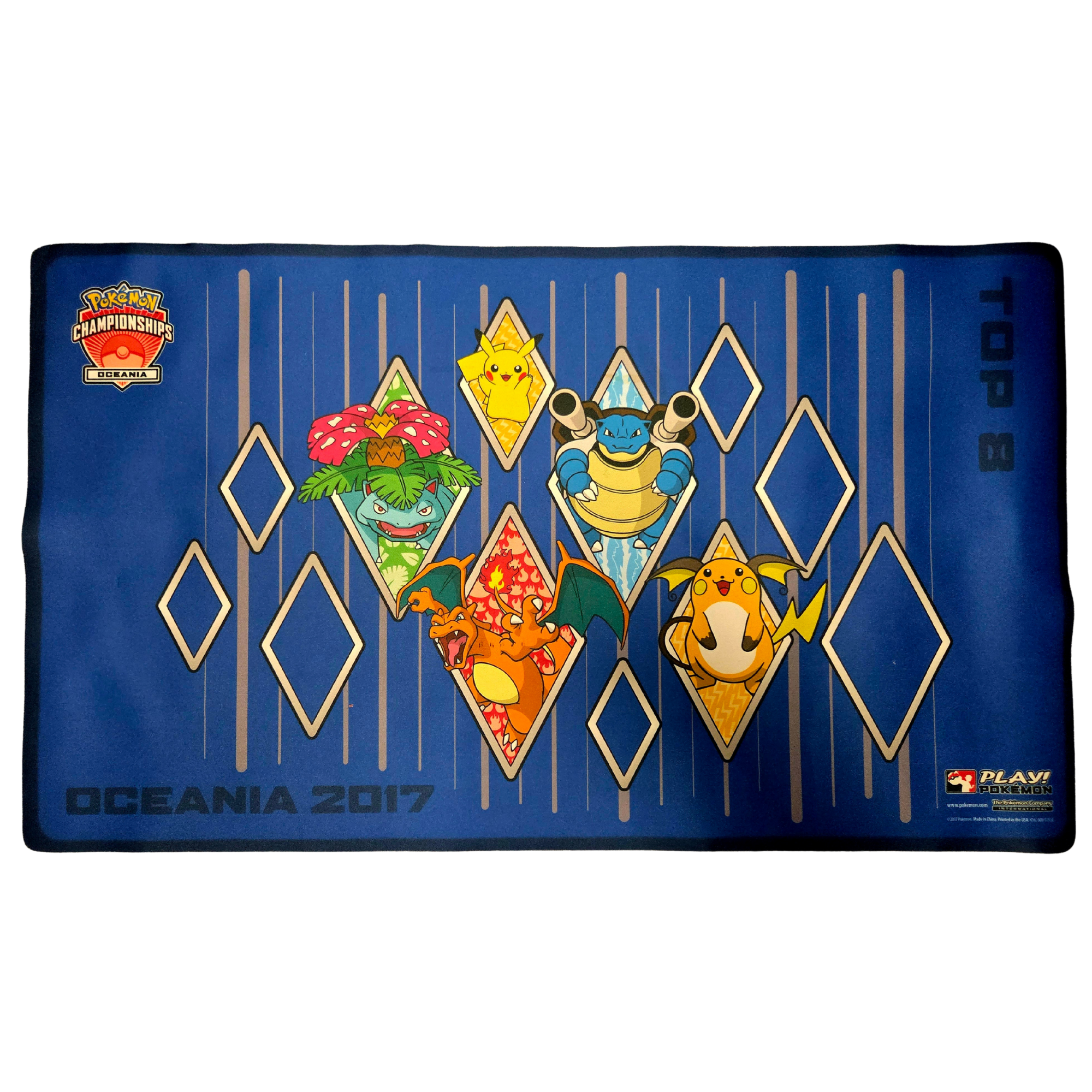 Pokémon 2017 Oceania International Championships Top 8 Playmat