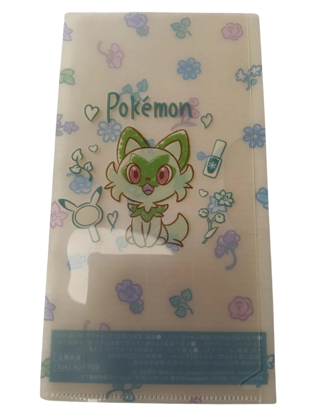 Pokemon: Sprigatito Mini Clear File Pokémon Japan