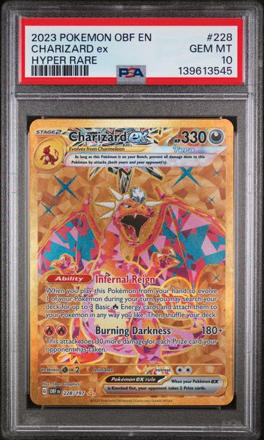 Charizard EX Obsidian Flames 228/197 PSA 10
