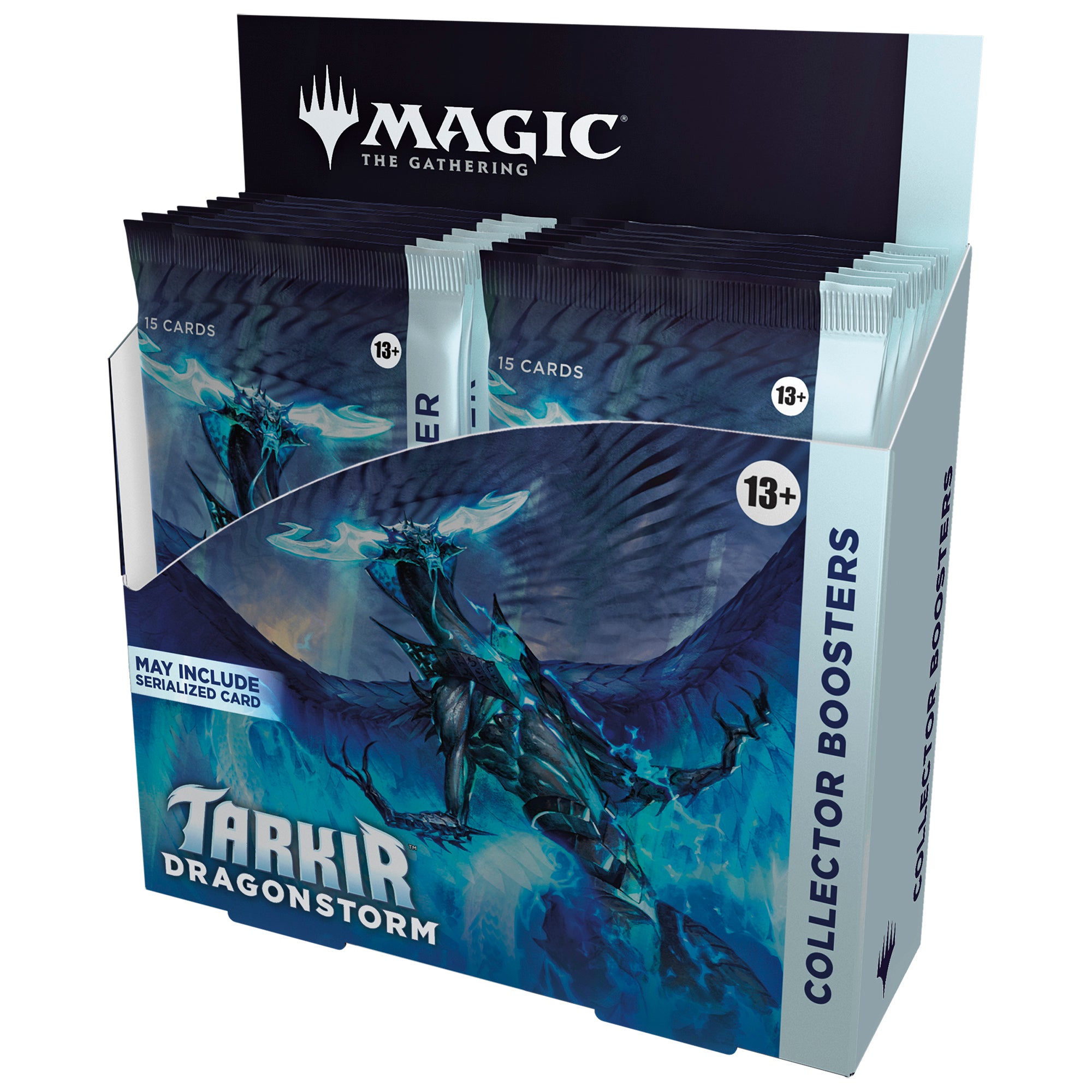 magic collector booster box the Gathering MTG Plastic Protective Protector Case Art land Magic: The Gathering - The