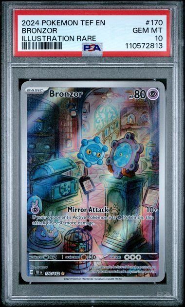 Bronzor Temporal Forces 170/162 PSA 10