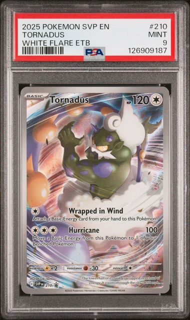 Tornadus Promo #210 PSA 9