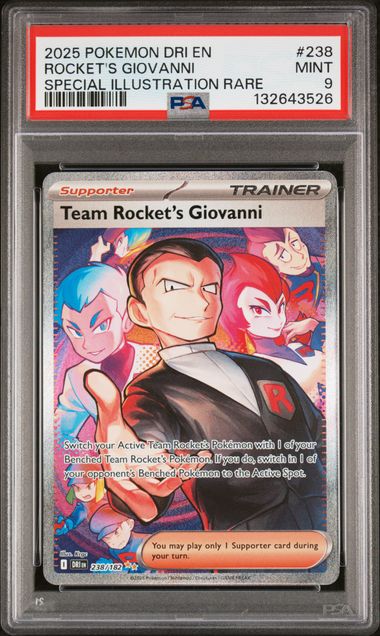 Rocket's Giovanni Destined Rivals 238/182 PSA 9