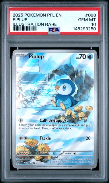 Piplup Phantasmal Flames 098/094 PSA 10