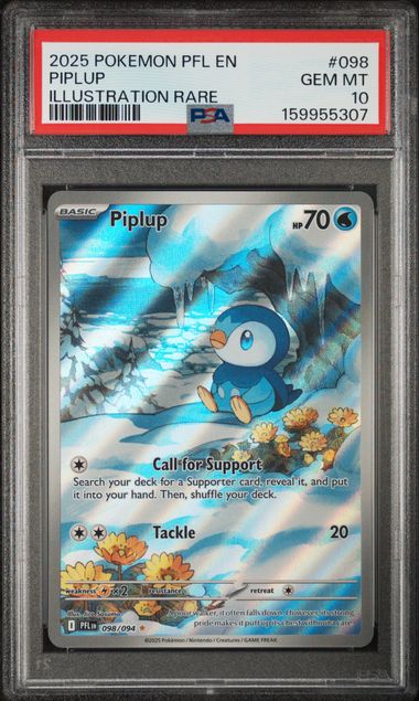 Piplup Phantasmal Flames 098/094 PSA 10