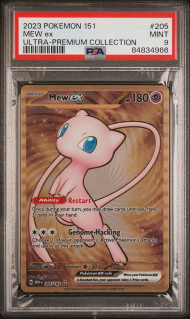 Mew ex Metal Promo 205/165 PSA 9