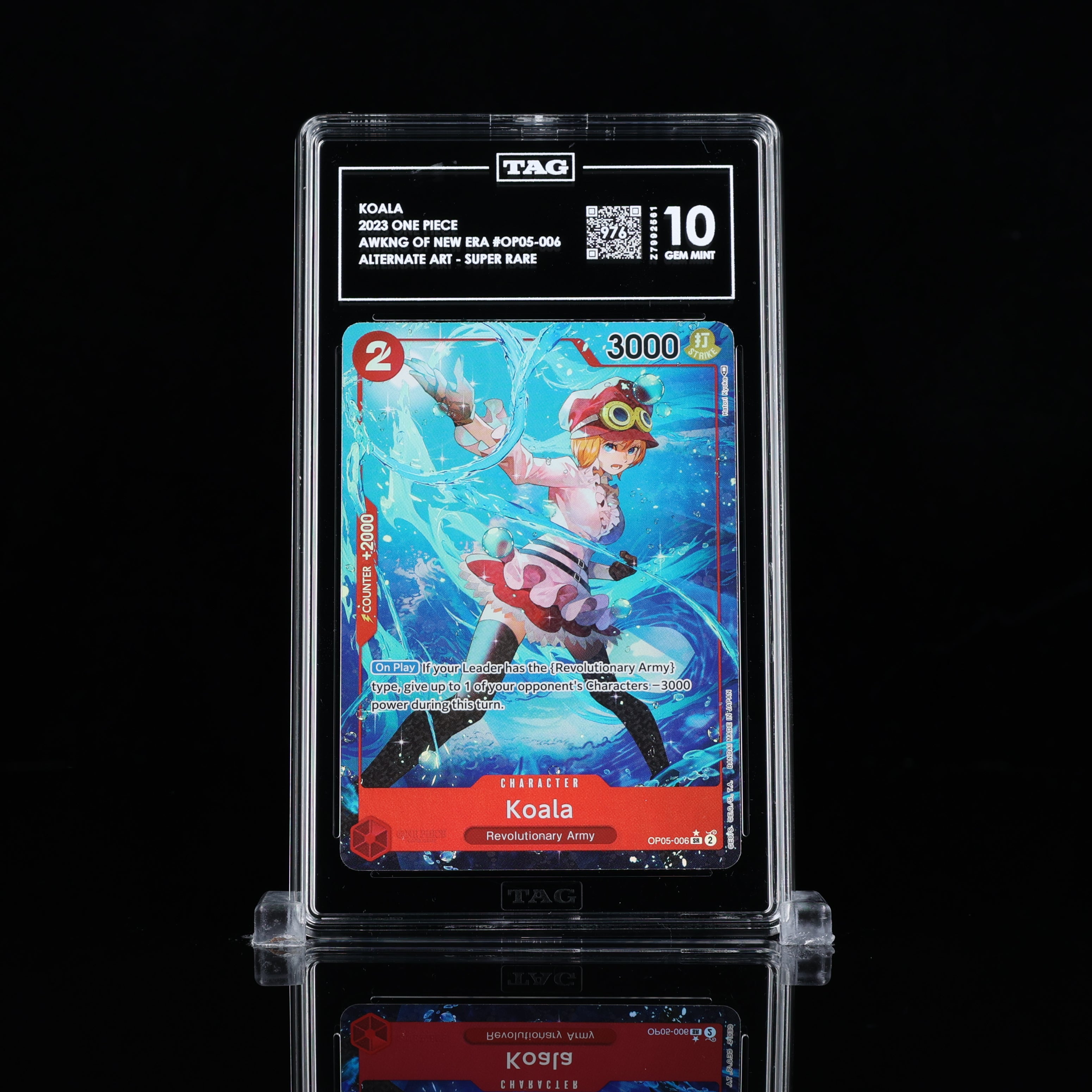 Koala One Piece Awakening Of The New Era Alternate Art OP05-006 TAG 10