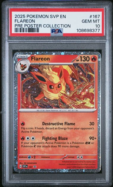 Flareon Promo SVP 167 PSA 10