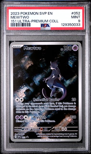 Mewtwo SVP 052 Promo PSA 9