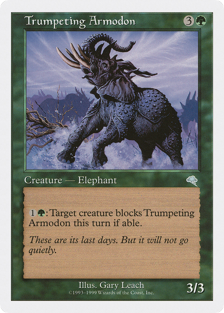 Trumpeting Armodon (BRB-090) - Battle Royale Box Set