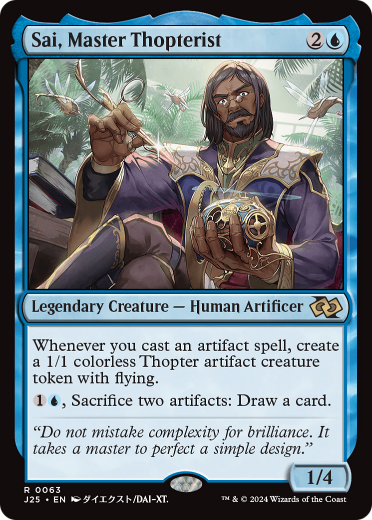 Sai, Master Thopterist (J25-063) - Foundations Jumpstart