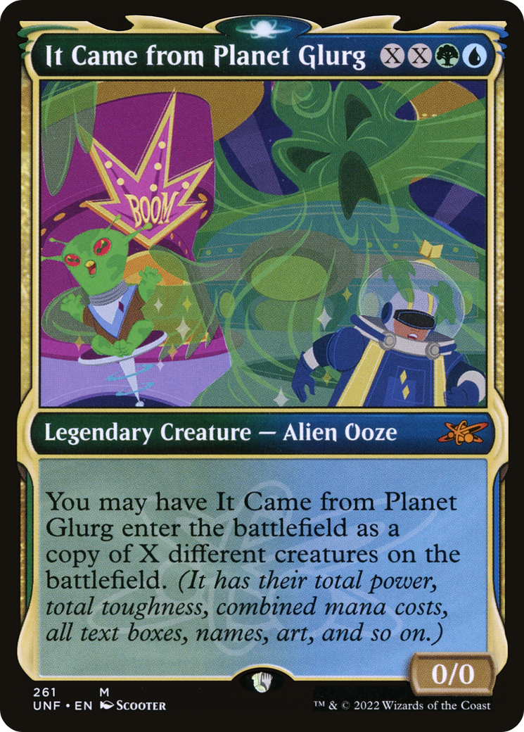 It Came from Planet Glurg (UNF-261) - Unfinity: (Showcase) Foil